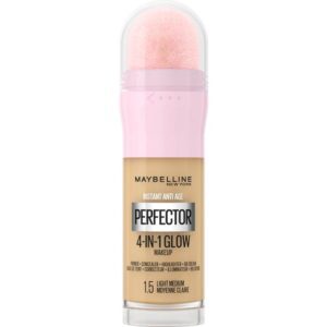 Maybelline Instant Age Rewind Perfector 4-In-1 Glow Makeup 1.5 Light Medium