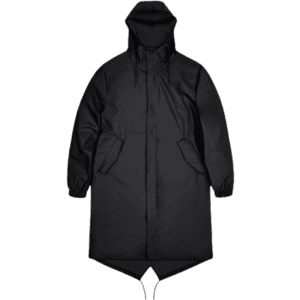 Rains Fishtail Parka - Black