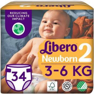 Libero Newborn Str. 2 (34 stk)