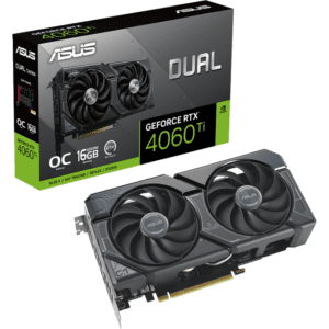 ASUS GeForce RTX 4060 Ti Dual OC HDMI 3 x DP 16GB